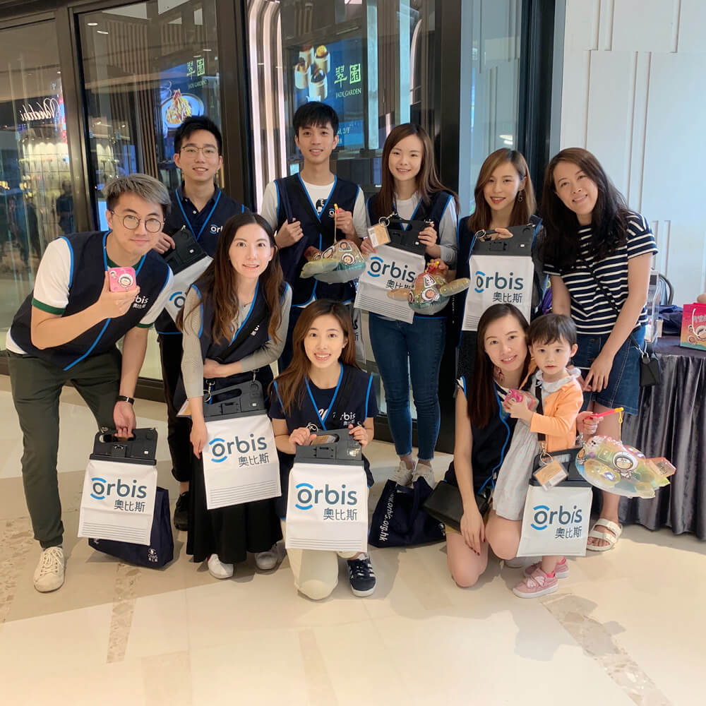 Supports Orbis Mid-Autumn Charity Sales