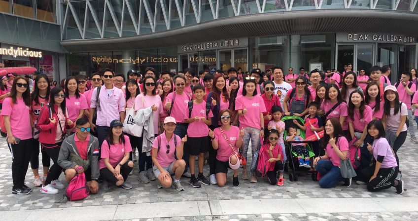 Dresses in Pink to Support Pink Walk