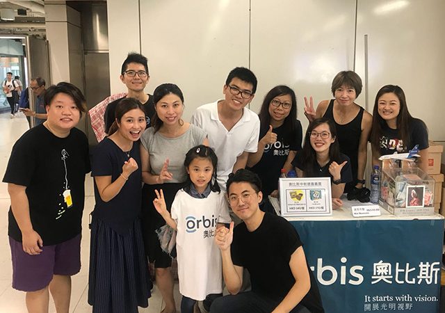 Keeps Fighting against Blindness with Orbis HK  