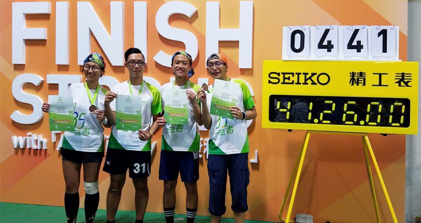 Accomplishes Oxfam Trailwalker 2016, Again!  