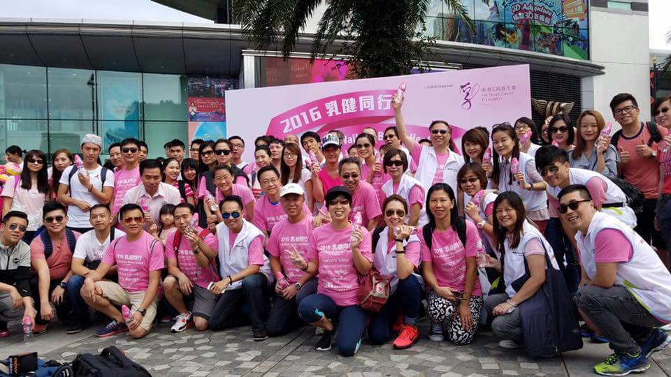 Joins Pink Walk for Breast Health 2016