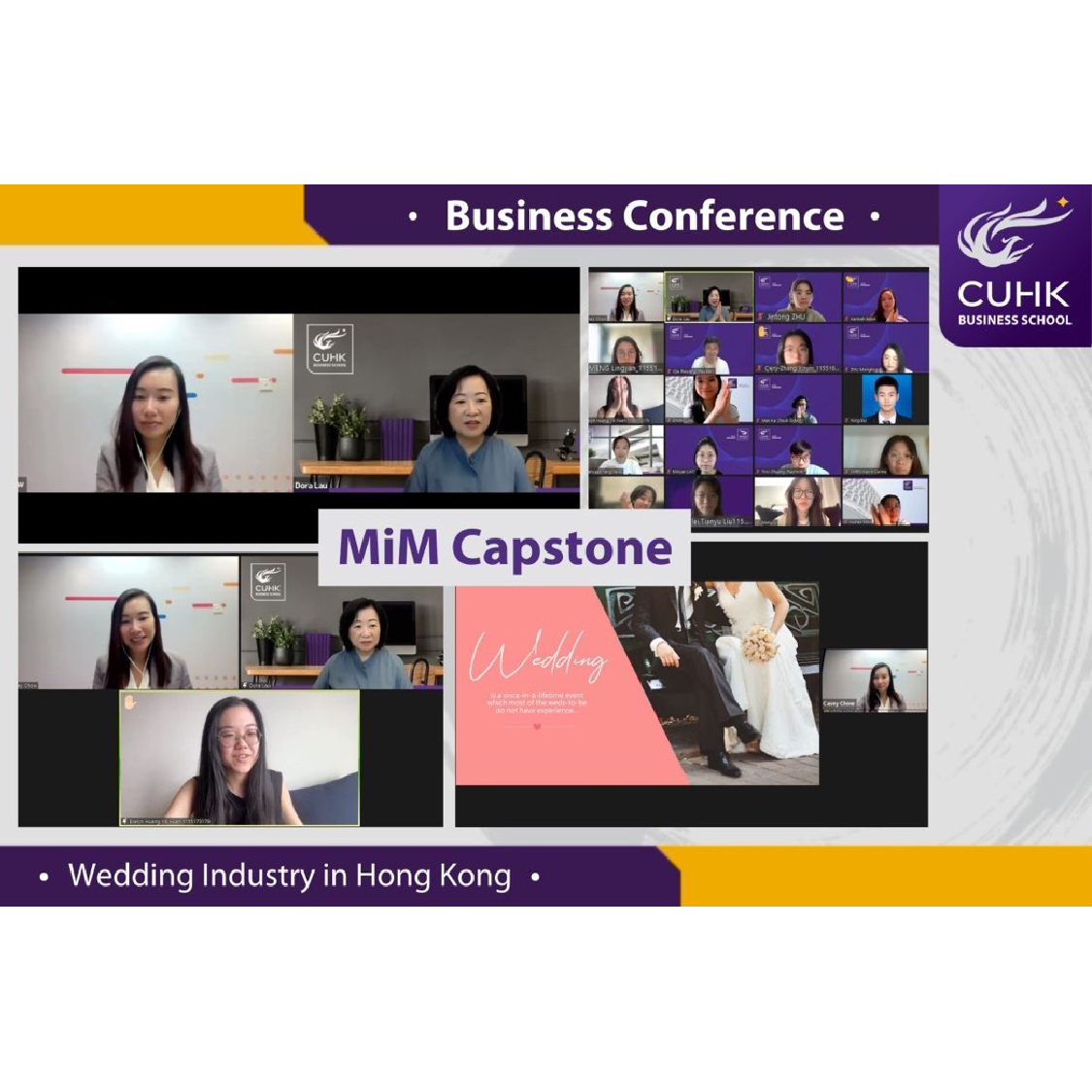 CUHK Business Conference: ESDlife Shares the Overview of Wedding Industry in Hong Kong  