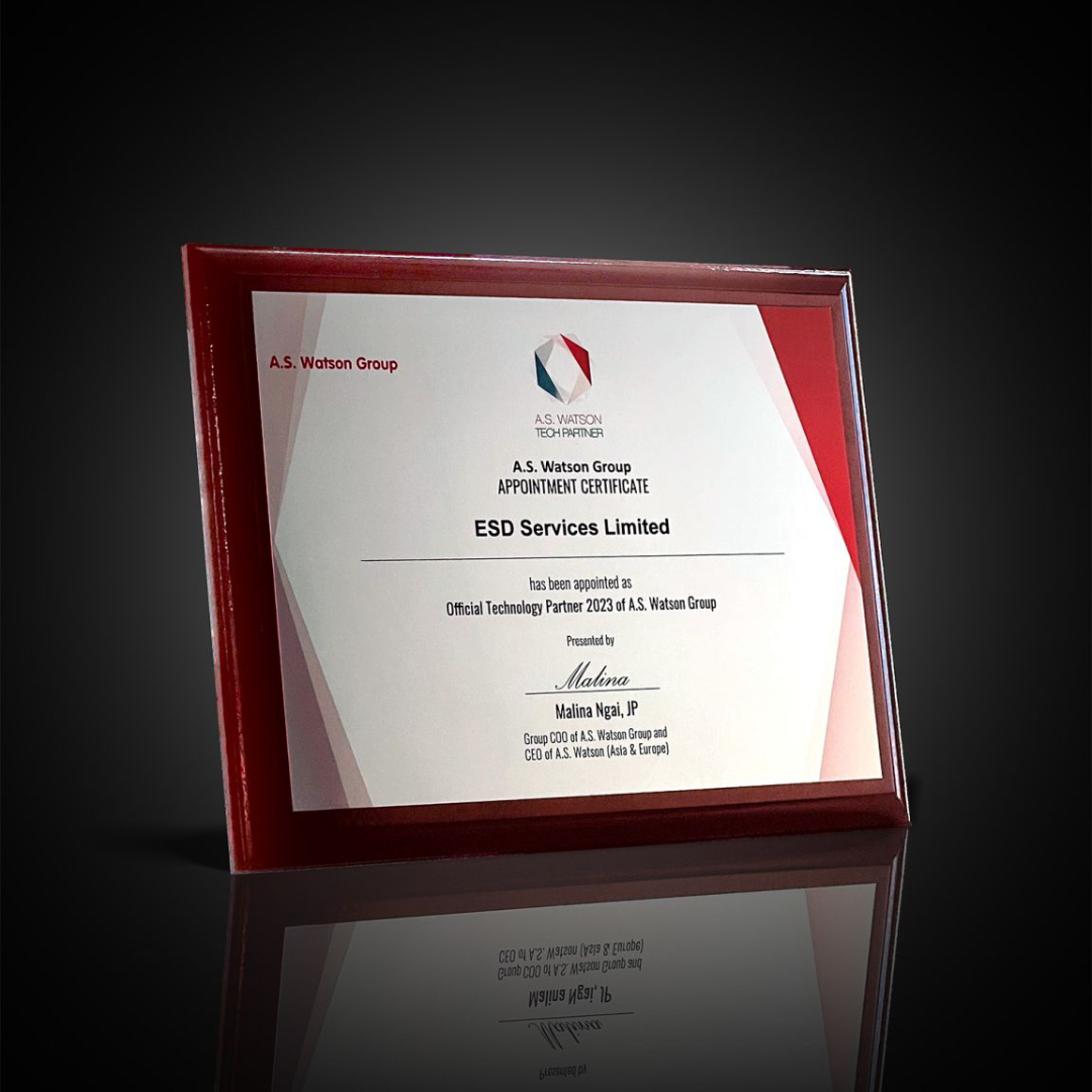 ESDlife’s DS Team Becomes the Official Technology Partner of A.S. Watsons Group