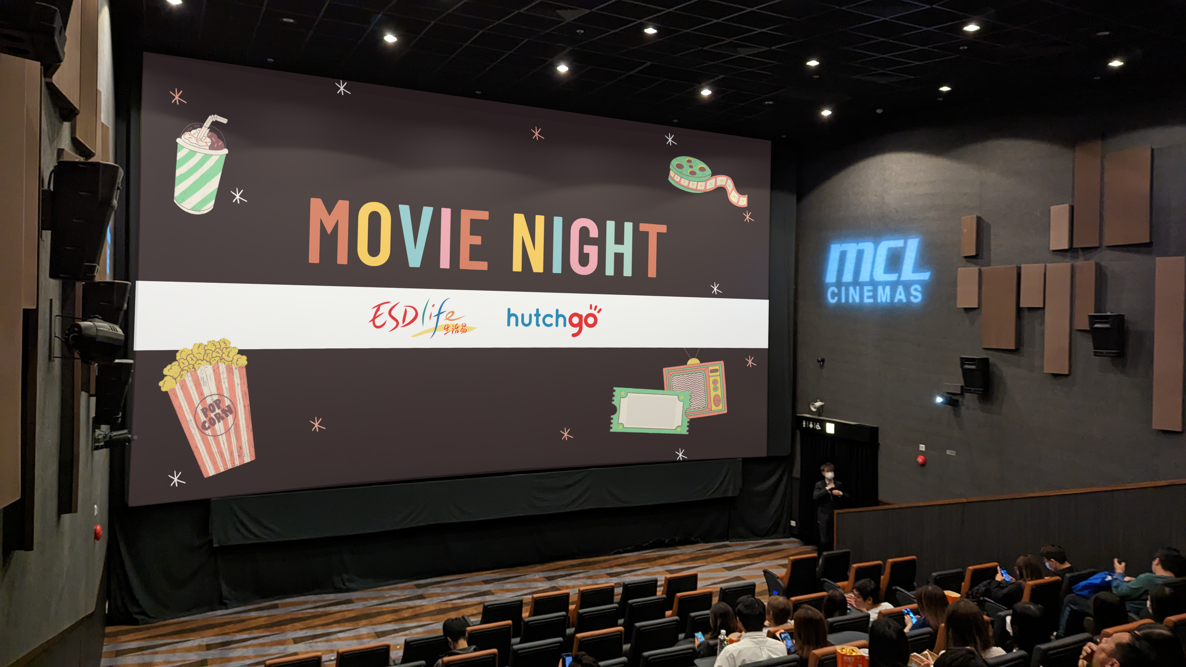 Movie Night before the long weekend  