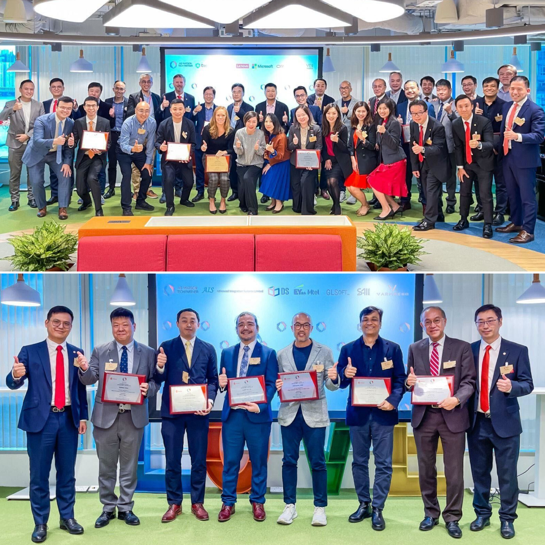 Selected as AS Watson’s Official Technical Partner  